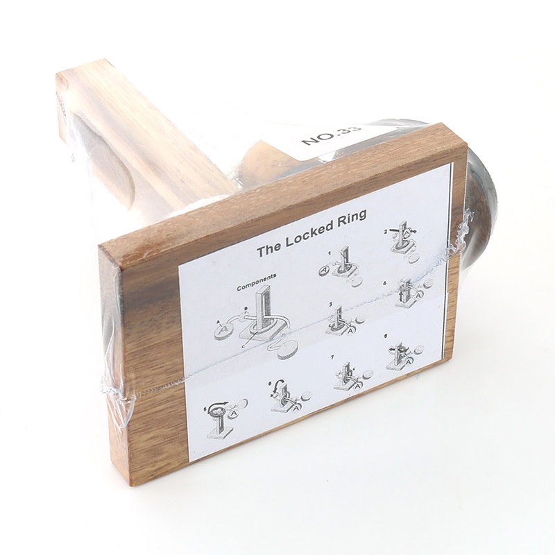 shanti / ウッドパズル 3D 知恵の輪｜テソロ(tesoro)公式通販