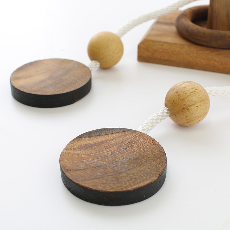 shanti / ウッドパズル 3D 知恵の輪｜テソロ(tesoro)公式通販