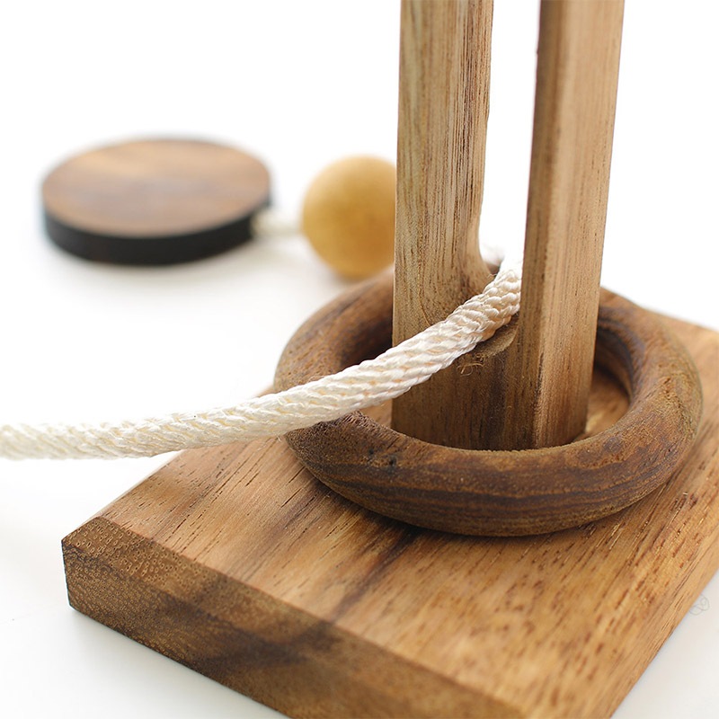 shanti / ウッドパズル 3D 知恵の輪｜テソロ(tesoro)公式通販