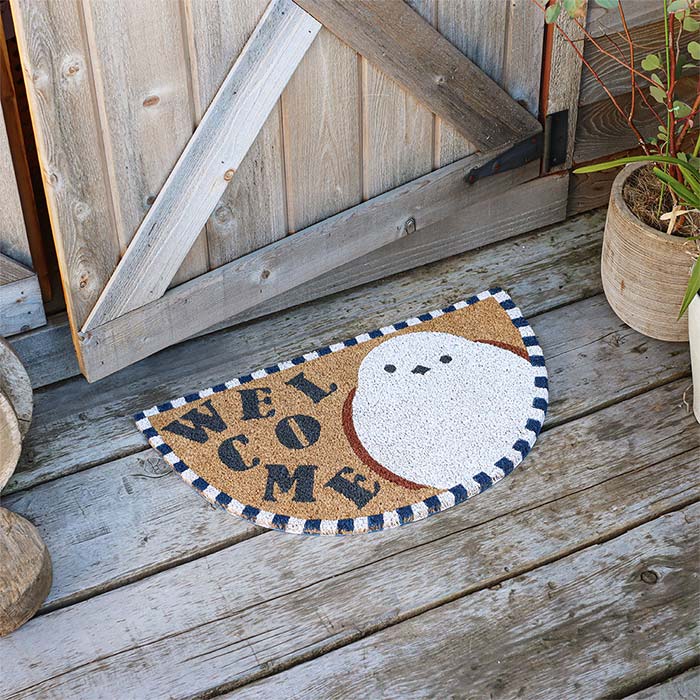 shanti / コイヤーマット セミサークル シマエナガ｜テソロ(tesoro