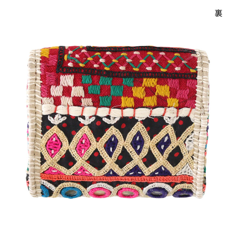 shanti / ラバリ刺繍カードケース [メール便対象品]｜テソロ(tesoro