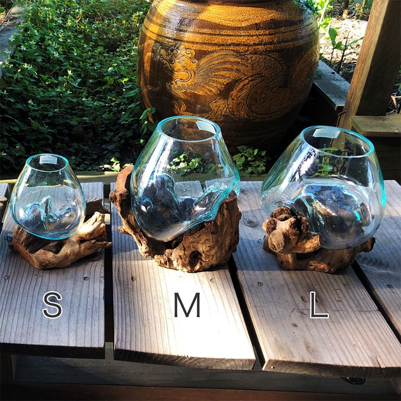 shanti / 古木手吹きガラス（M・約15cm）｜テソロ(tesoro)公式通販