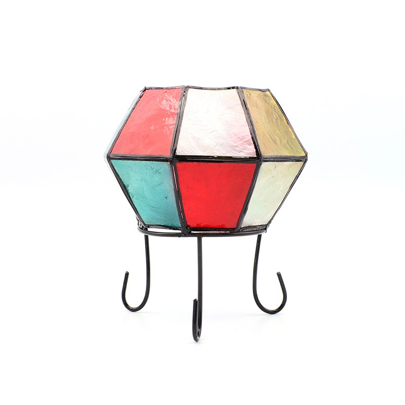 shanti / カピスロータスランプ ボール型 マルチカラー 20W｜テソロ