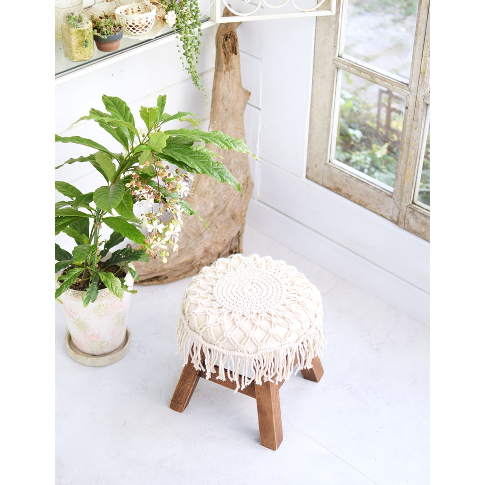 shanti / スツールカバー マクラメ｜テソロ(tesoro)公式通販