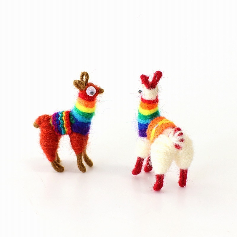 shanti / ペルー アルパカ人形 ミニ [メール便対象品]｜テソロ
