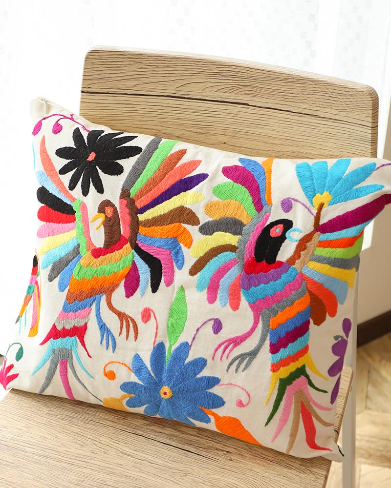 tesoro / オトミ刺繍 クッションカバーB【DRACO】｜テソロ(tesoro)公式通販