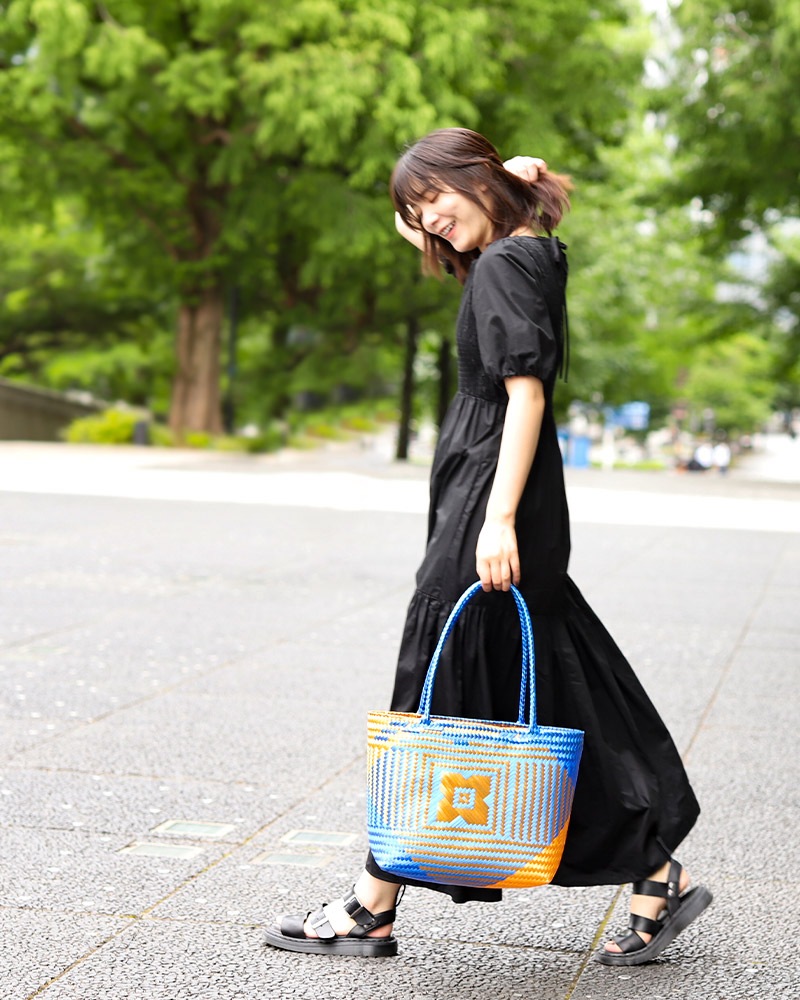tesoro / ��륫�ɥХå� �饤�ȥ饤��L / Blue��Orange