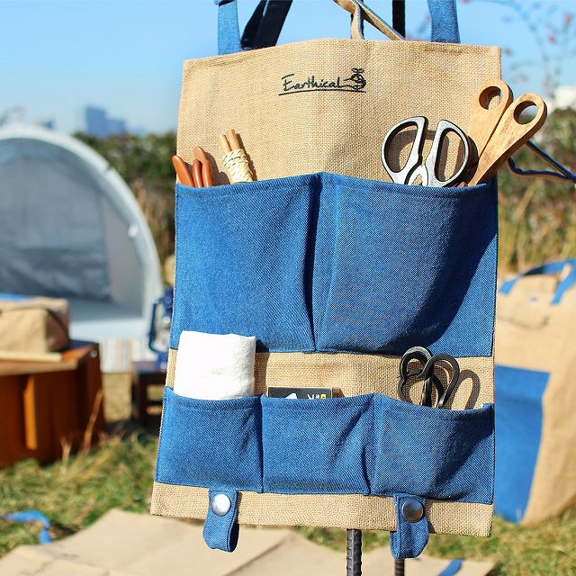 22春新作 Shanti ジュート デニム ウォールポケット テソロ Tesoro 公式通販