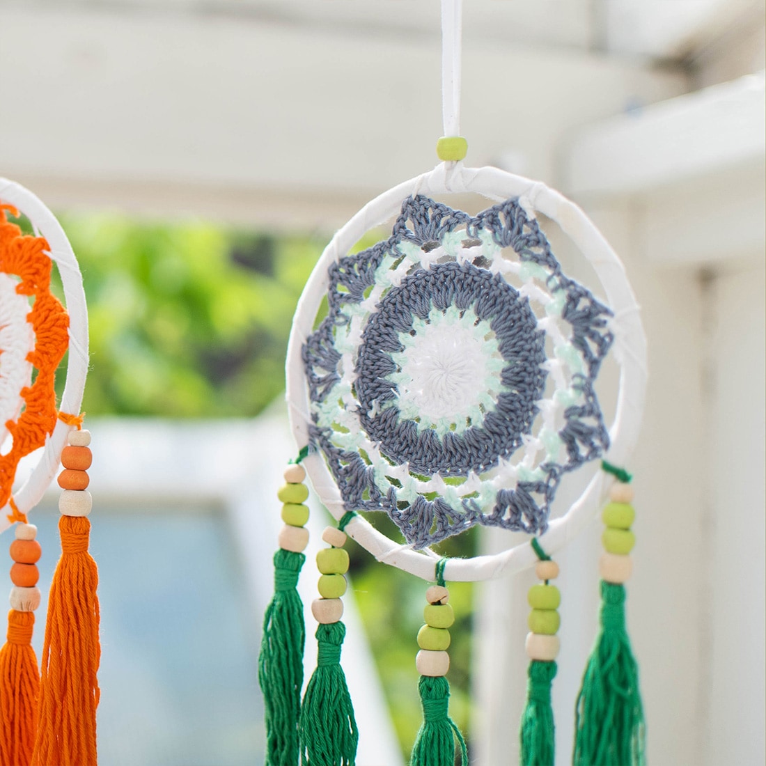 shanti / ドリームキャッチャー カラフルクロシェット｜テソロ(tesoro