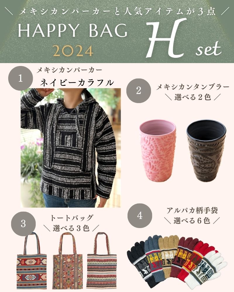 tesoro / 2024 ո / HAPPYBAG H ᥭѡ(֥åߥ졼S)ܿ͵ƥࣳ 