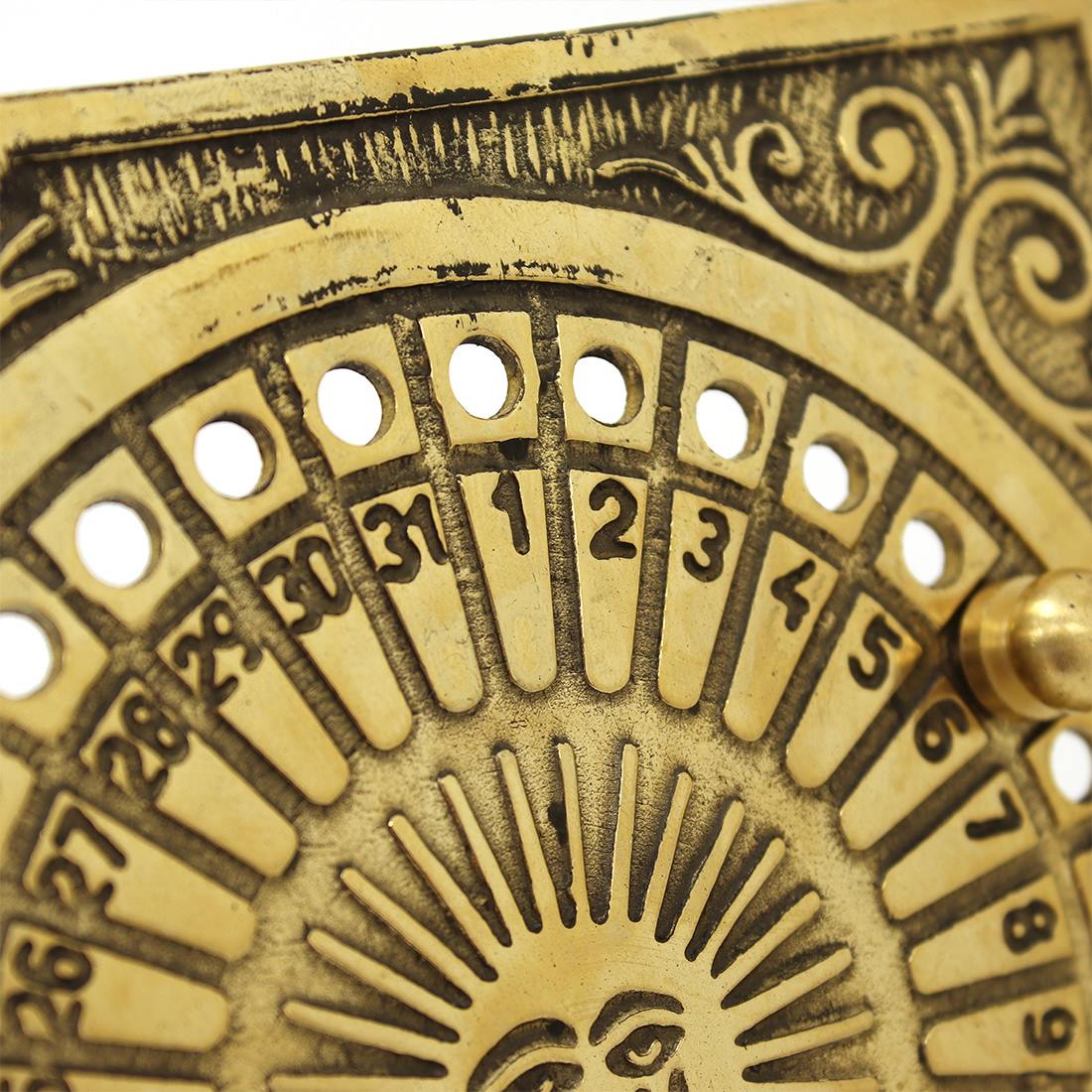 shanti / イタリアブラス 太陽カレンダー｜テソロ(tesoro)公式通販