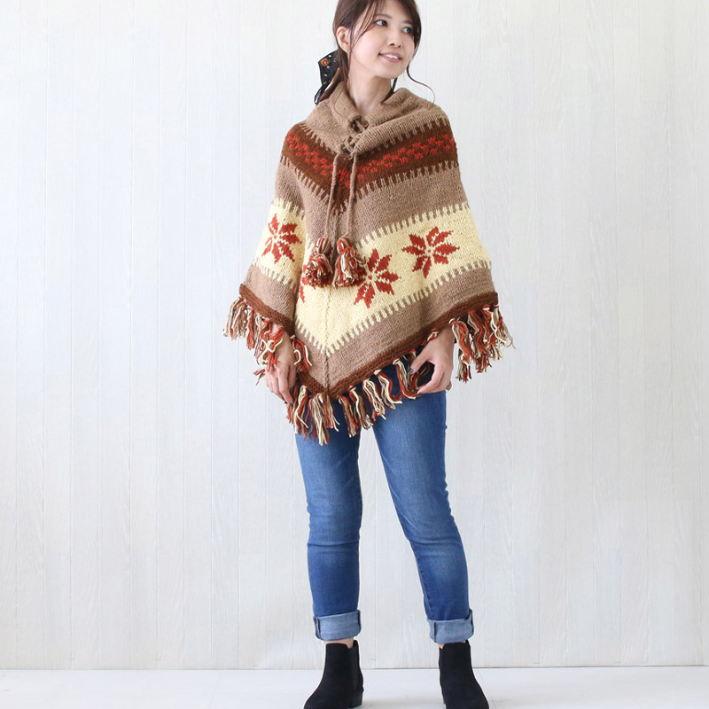 大特価】 shanti / ノルディックポンチョ｜テソロ(tesoro)公式通販