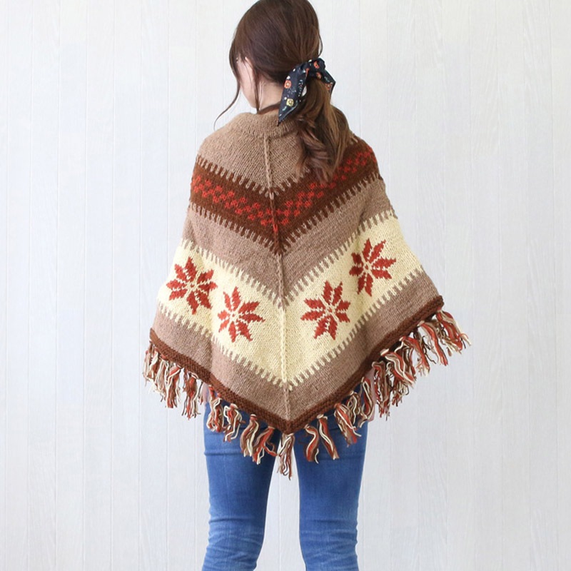 大特価】 shanti / ノルディックポンチョ｜テソロ(tesoro)公式通販