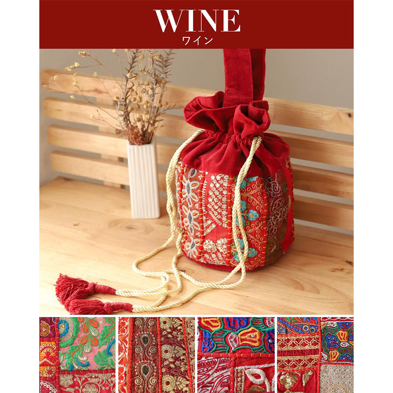 57 MAY様両面巾着 5点 【公式通販】