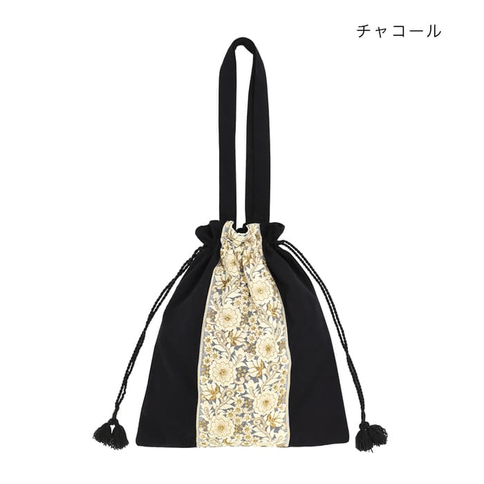 shanti / インド刺繍リボンA4トートBAG [メール便対象品]｜テソロ