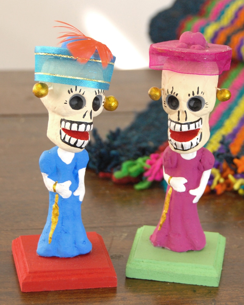 tesoro / 陶器カラベラ人形 /貴婦人×ピンク｜テソロ(tesoro)公式通販