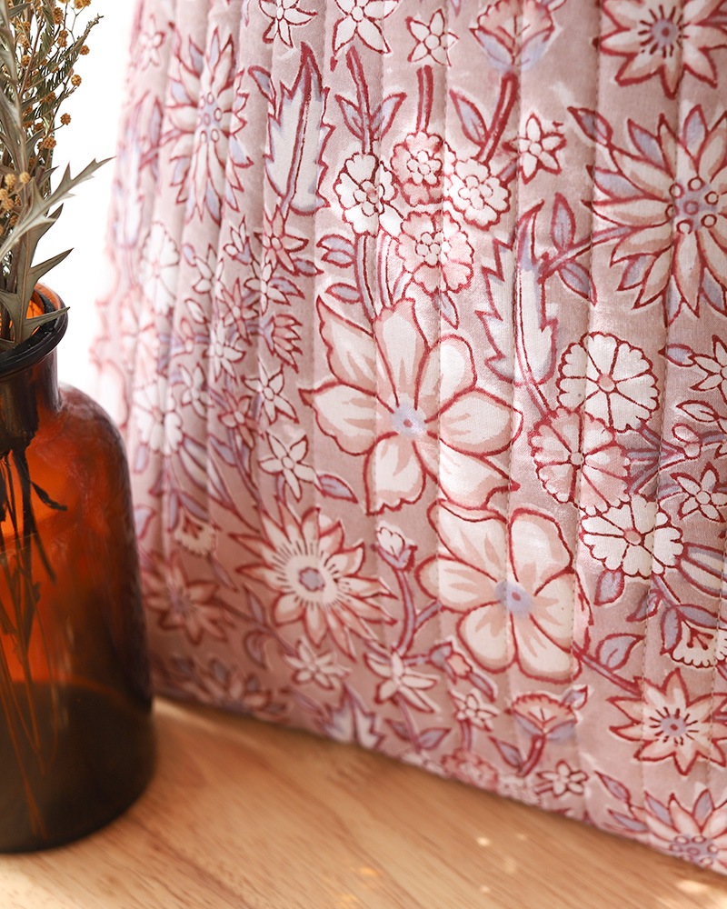 shanti / ブロックプリントキルトトートバッグ[メール便対象品