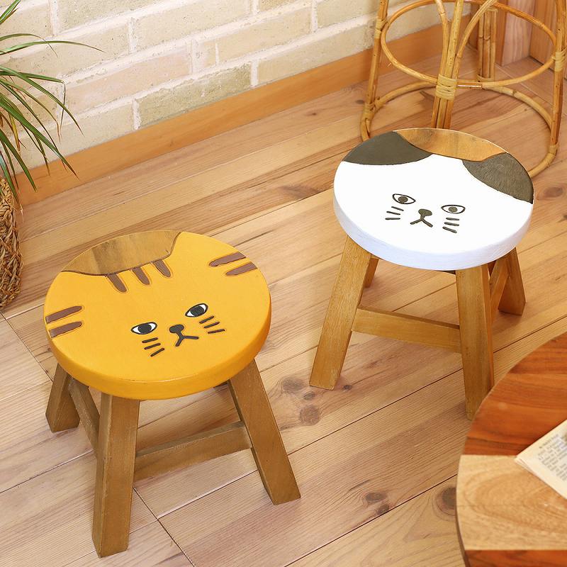 shanti / ラウンドスツール ネコ｜テソロ(tesoro)公式通販