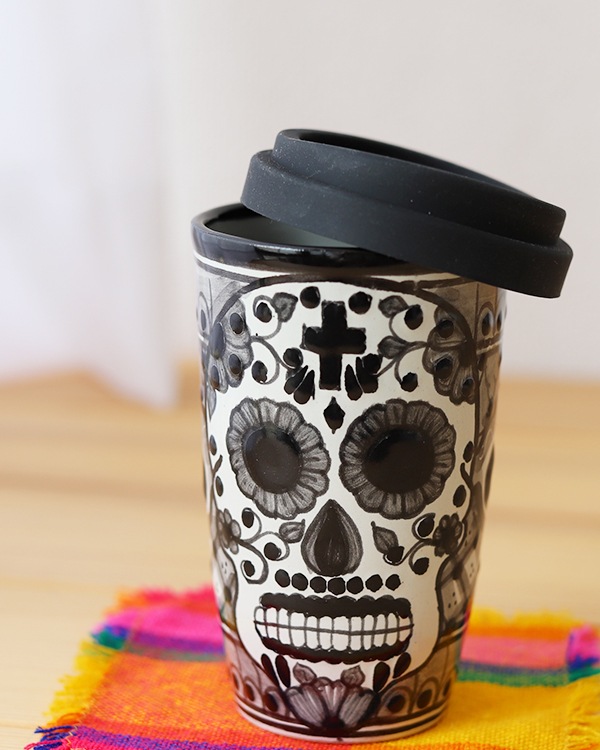 tesoro / メキシカンタンブラー カラベラ / ブラック｜テソロ(tesoro