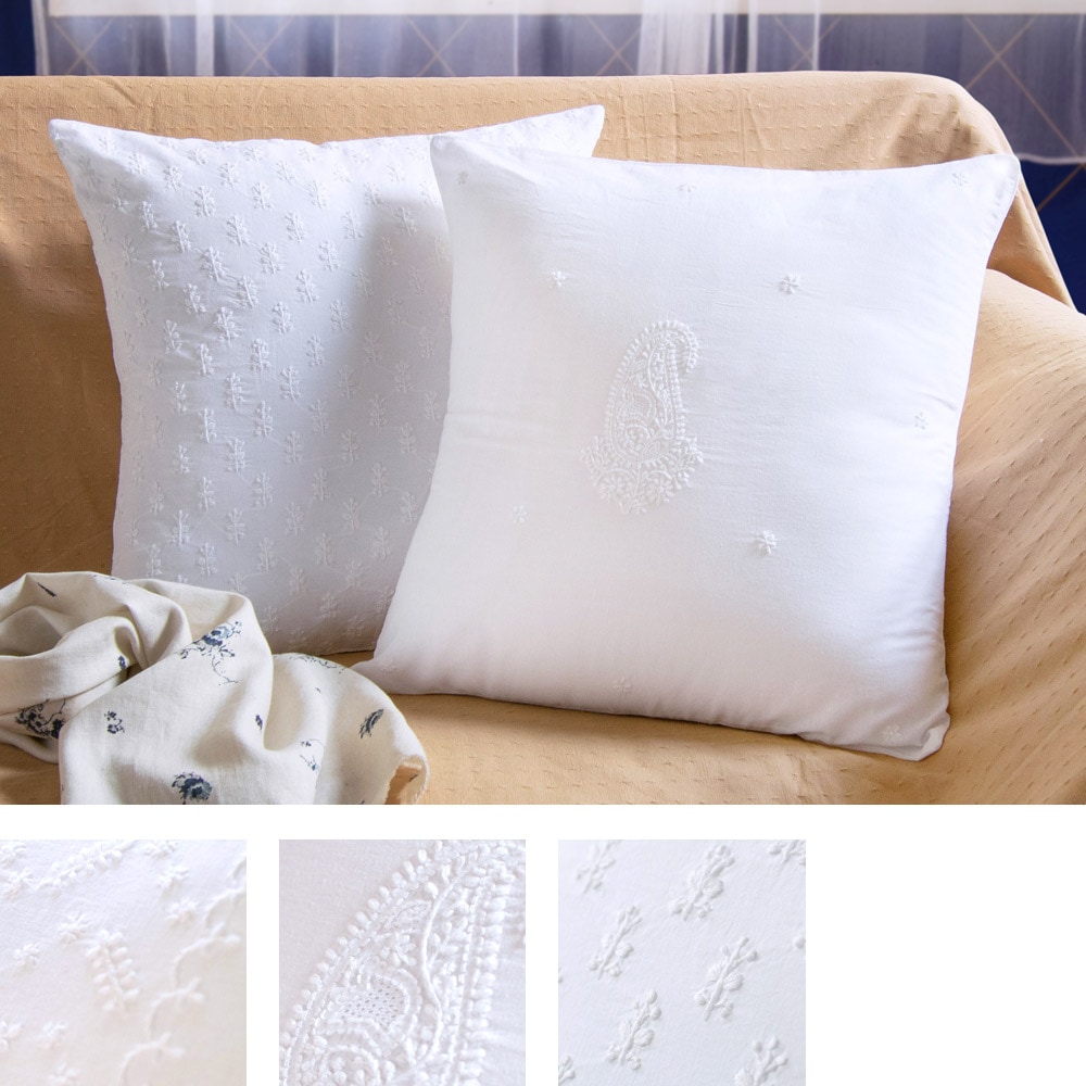 shanti / ラクノウ刺繍クッションカバー｜テソロ(tesoro)公式通販