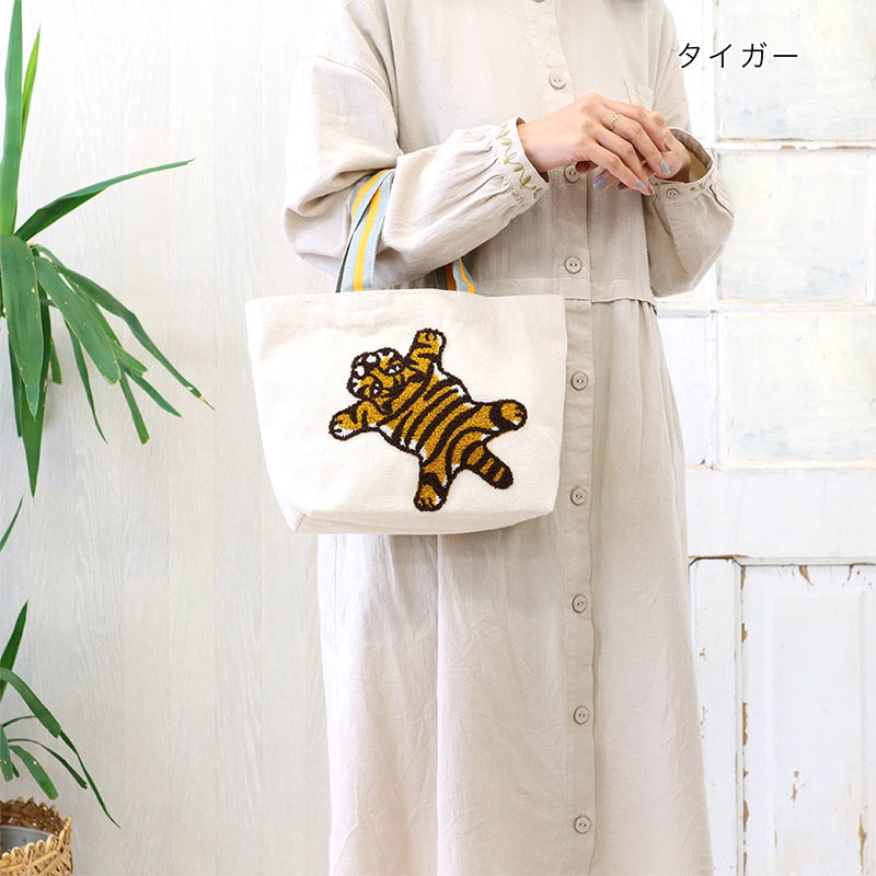 夏らしい☆【ALDO】シェルモチーフバケットバッグ♪ shanti /刺繍バッグ アニマル [メール便対象品]｜テソロ(tesoro