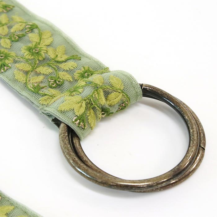 shanti / インド刺繍リボン リングベルト[メール便対象品]｜テソロ