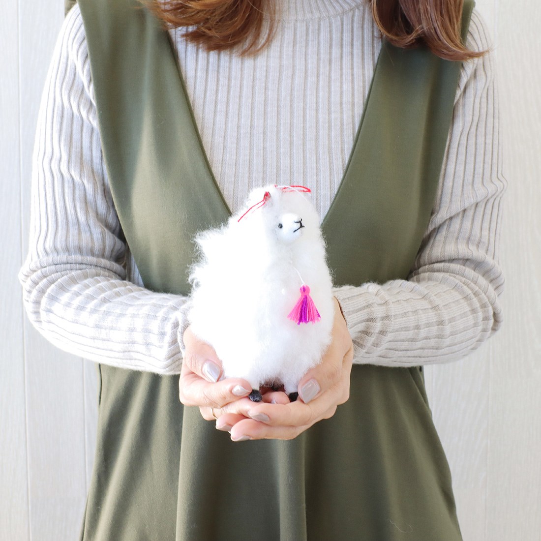 shanti / ベビーアルパカ人形 13cm 鞍付き｜テソロ(tesoro)公式通販