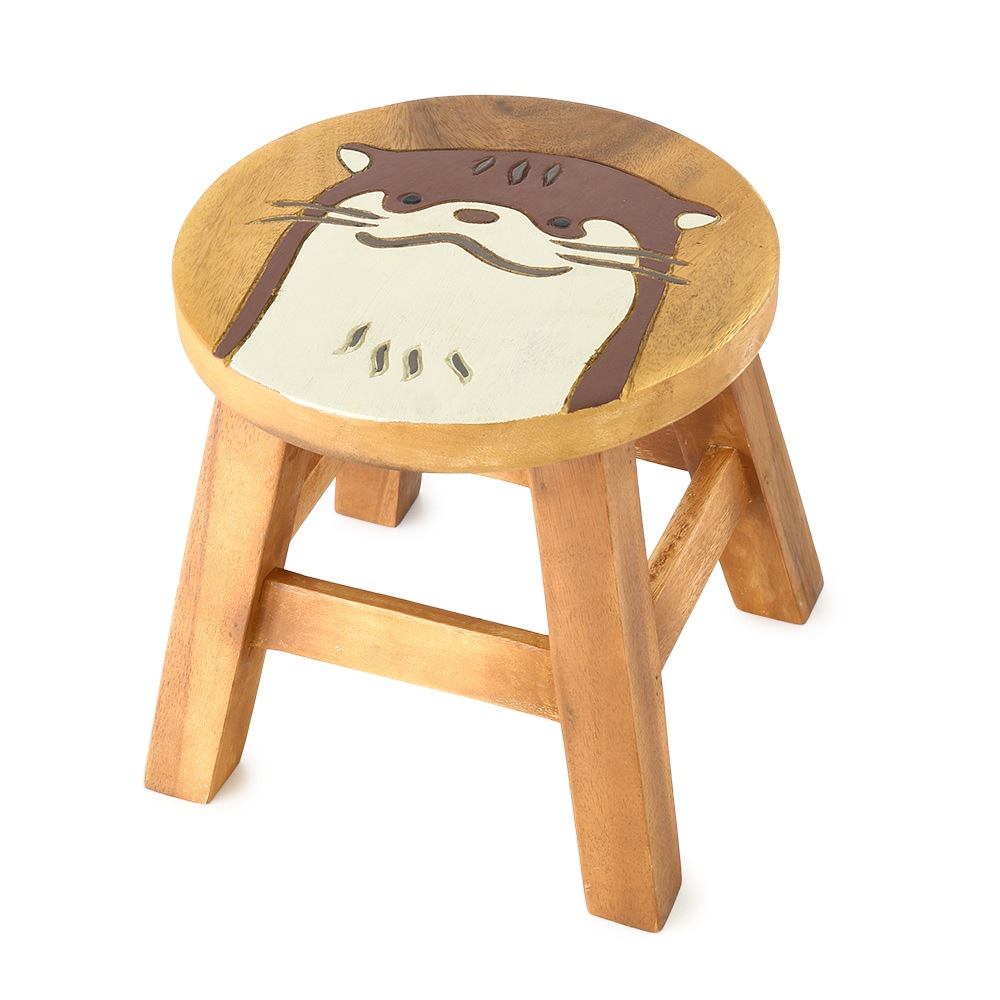 ダリールズ　ソリッドスツールラウンド dareels（ダリールズ）SOLID STOOL ROUND｜チーク古材を贅沢に