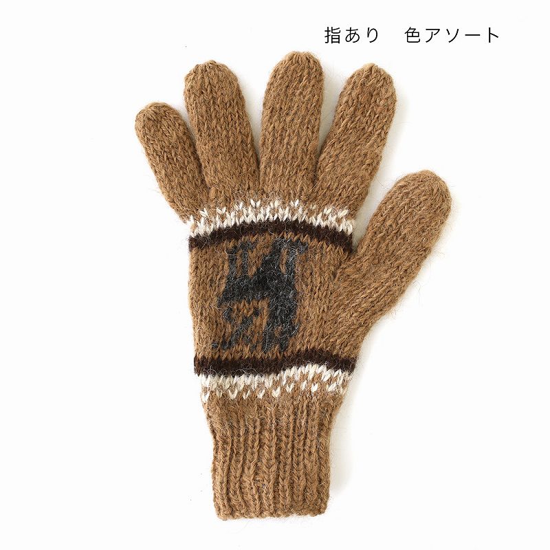 shanti /ペルー アルパカ毛 手袋 アルパカ柄｜テソロ(tesoro)公式通販