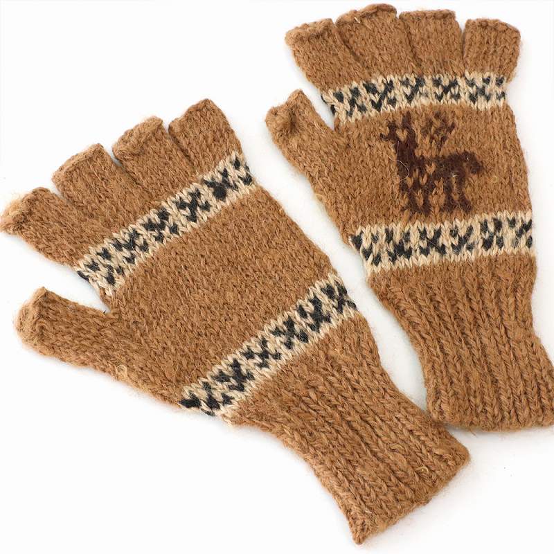 shanti /ペルー アルパカ毛 手袋 アルパカ柄｜テソロ(tesoro)公式通販