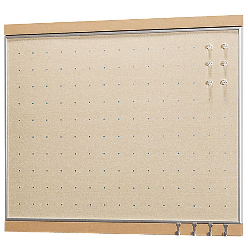 フック付マグボード 45X60cm ナチュラル MR4051