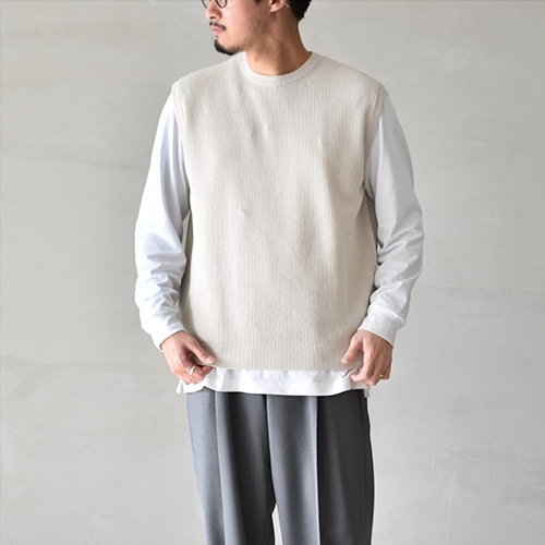 BATONER/バトナー Men's Cotton CREW NECK サイズ1 メンズ,BATONER | WOODY HOUSE LBR