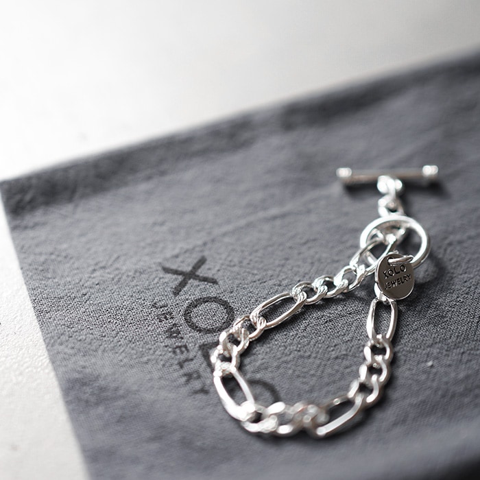 XOLO JEWELRY Claw Link Bracelet 6mm - ブレスレット