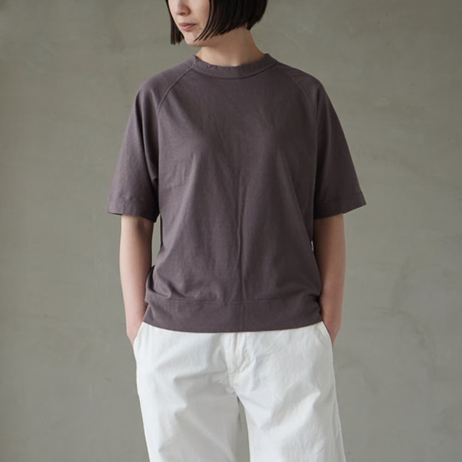 30%OFF】(17025) / RINEN(リネン) / 20/1オーガニック天竺 半袖