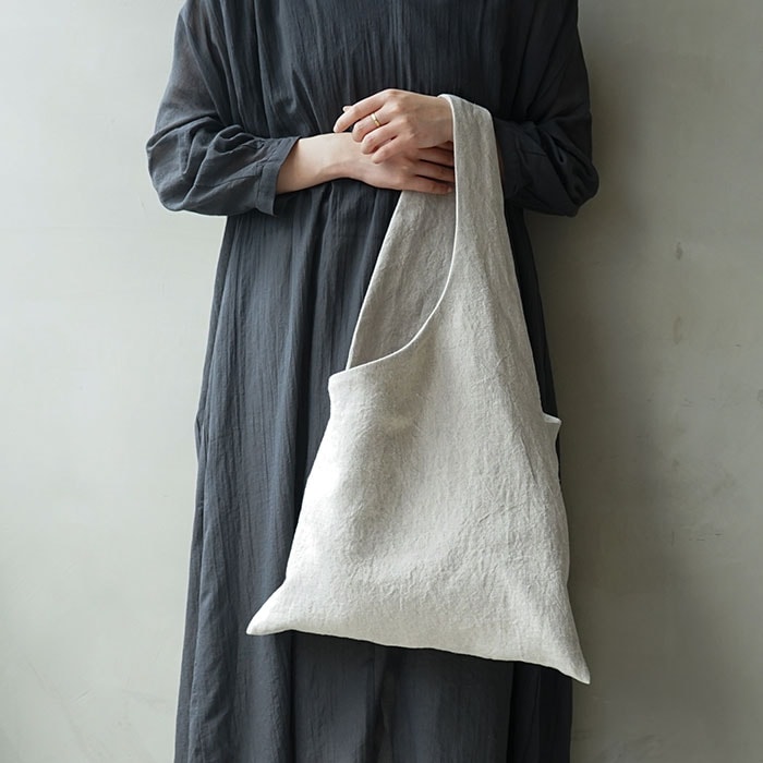 e231g122) / evam eva (エヴァムエヴァ) /linen bag(リネン