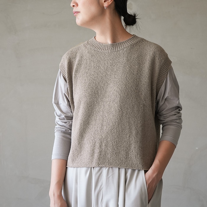 e221z060) / evam eva(エヴァムエヴァ) / cotton linen stole