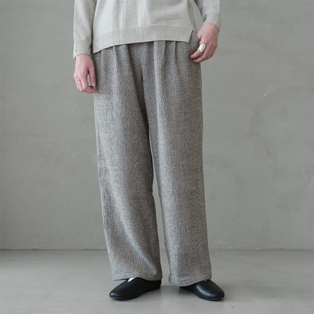 evam eva ウールシルクベスト e243k056) / evam eva(エヴァムエヴァ) / wool silk vest(ウールシルク