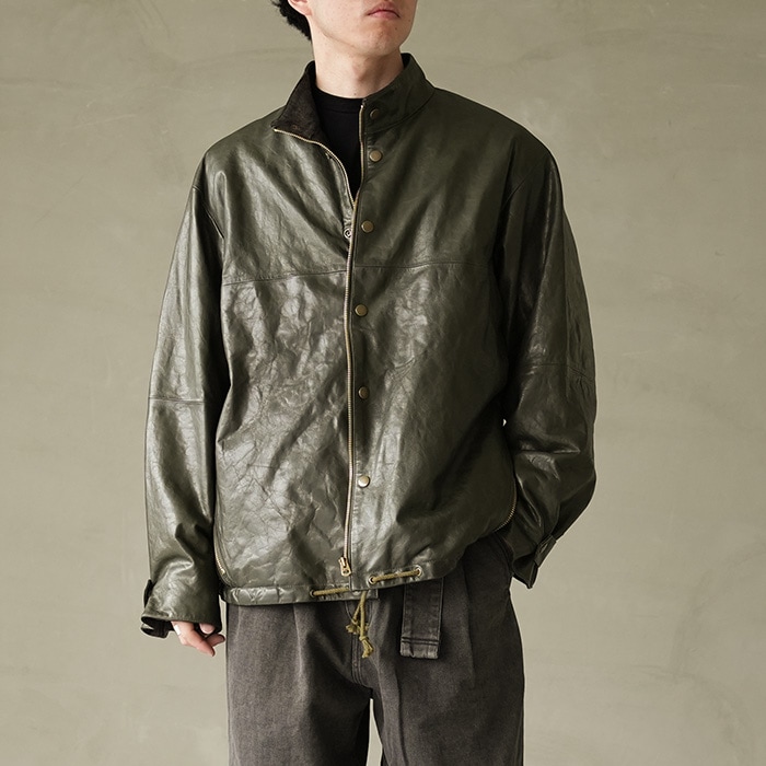 bo-05a02) barbell object(バーベルオブジェクト) nb hn top(レザー