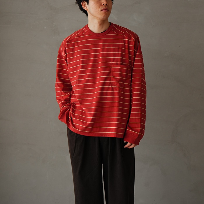 anc-ct161) / ANCELLM (アンセルム) /BORDER LS（ロングスリーブ