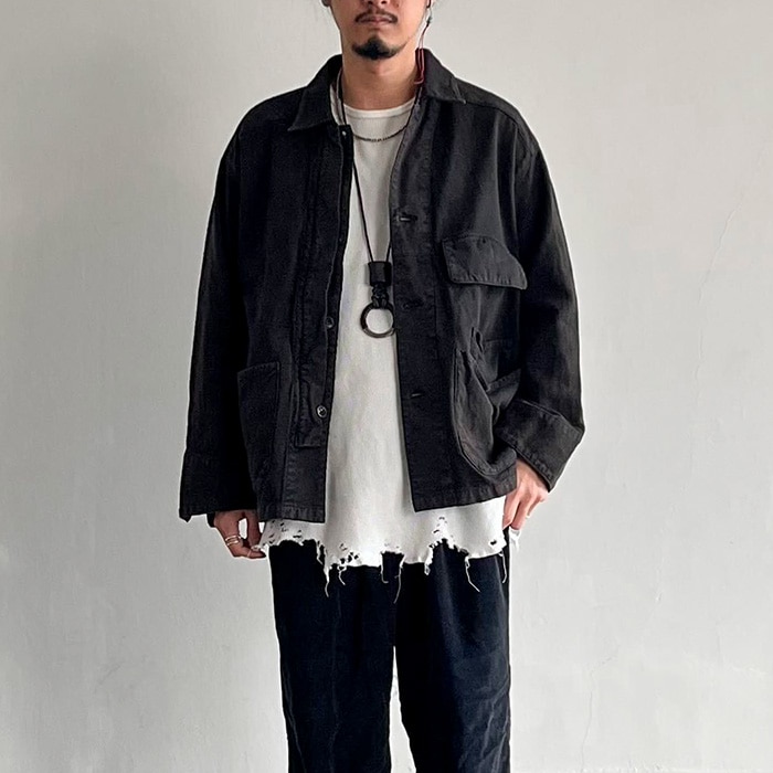 anc-gd12) / ANCELLM (アンセルム) / LEATHER ROPE BELT（レザーロープ