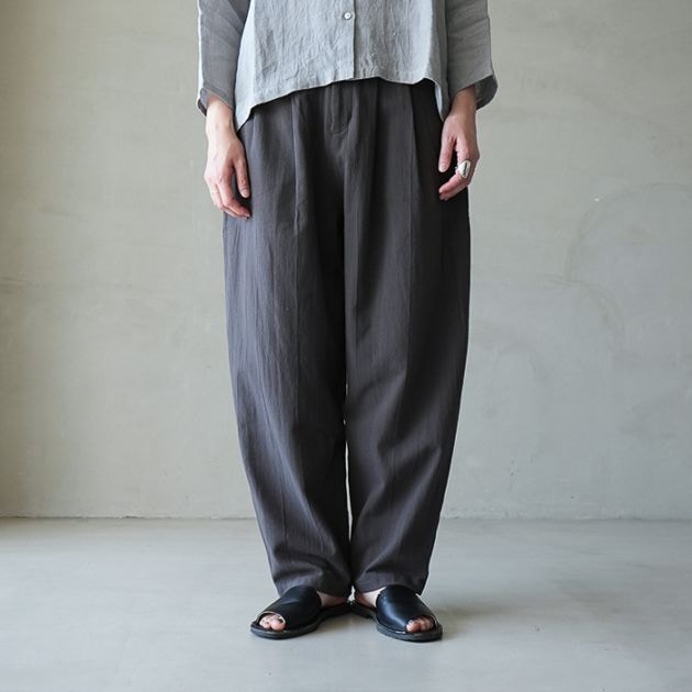 □(e231k085) / evam eva (エヴァムエヴァ) /washable linen camisole