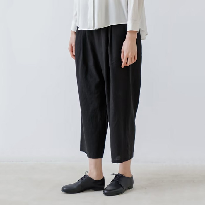 ▽(e251k027) / evam eva (エヴァムエヴァ) /cotton silk leggings