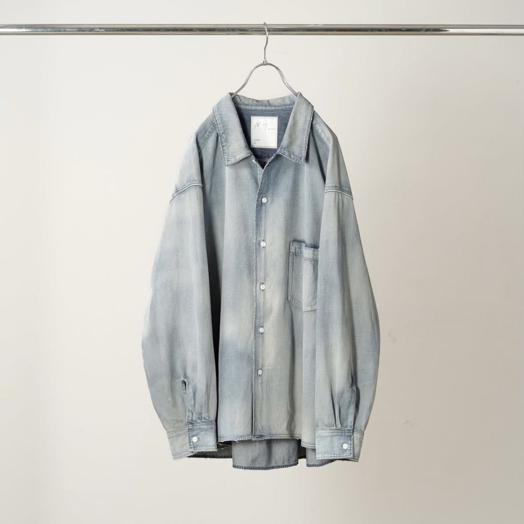 ▽(anc-sh53-c) / ANCELLM (アンセルム) / OMBRECHECK SHORT ZIPUP