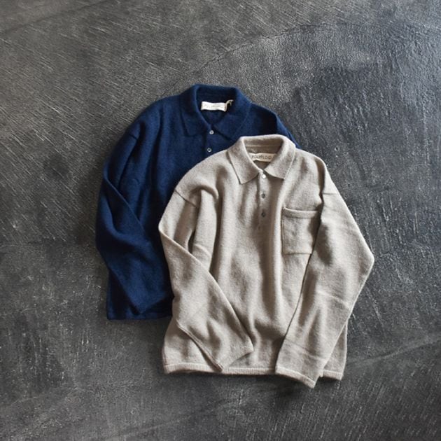 b-7-001-074) POLYPLOID(ポリプロイド) /OVERSIZE LONGSLEEVE B