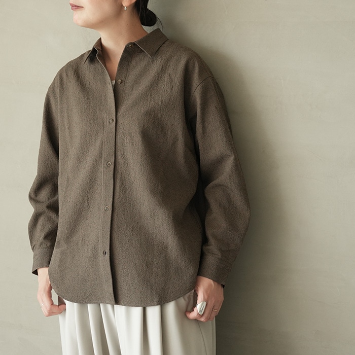 e263k020) / evam eva (エヴァムエヴァ) / mohair silk cardigan