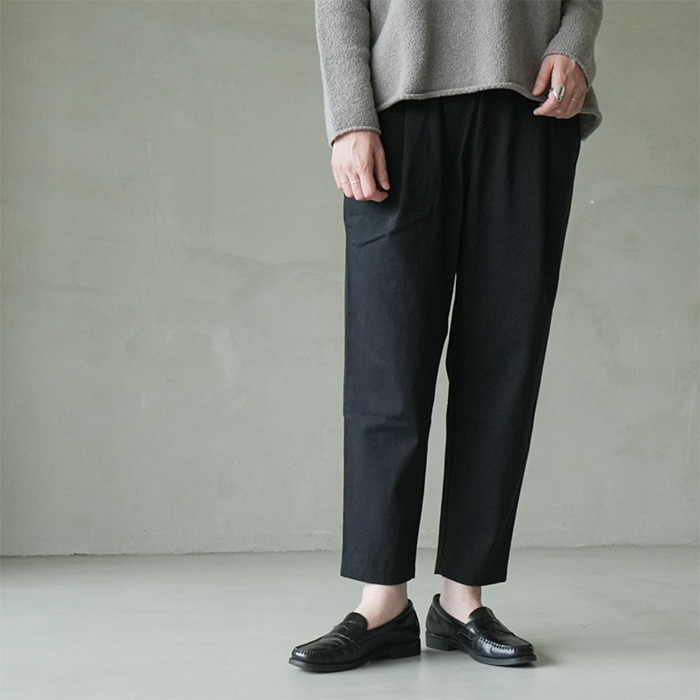 e203t013) / evam eva(エヴァムエヴァ) / cotton silk easy pants