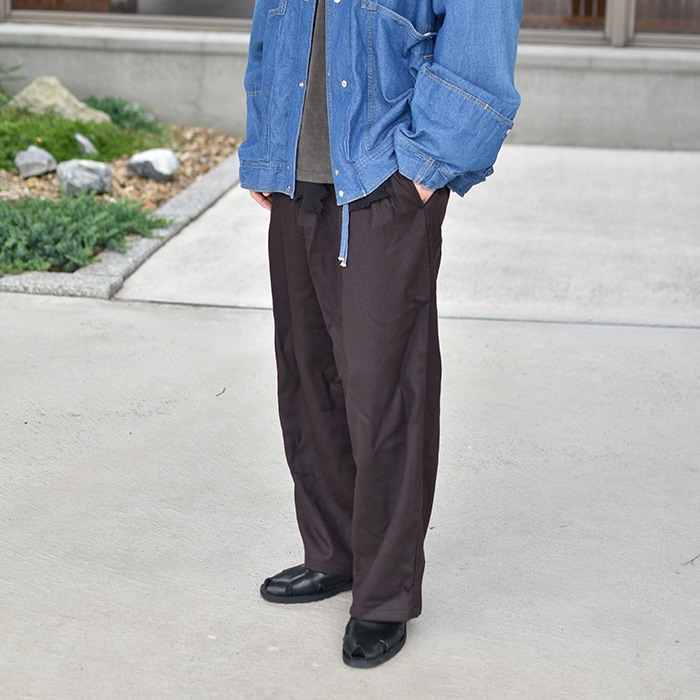 anc-pt139) / ANCELLM (アンセルム) / DENIM PAINTER PANTS（デニム