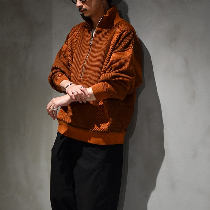 ysk-24aw-kn01) YASHIKI(ヤシキ) / Tasogare Cardigan (タソガレ