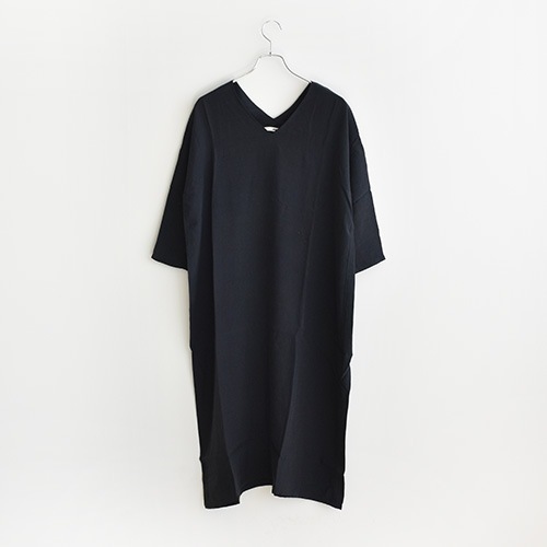 evam eva キュプラシルク ロングワンピース 黒 日本製 evam eva - evam eva 長袖 ワンピース キュプラ シルク 1 黒の通販 by