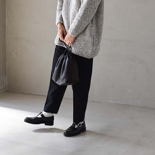 e213t179) / evam eva(エヴァムエヴァ) / wool tuck pants